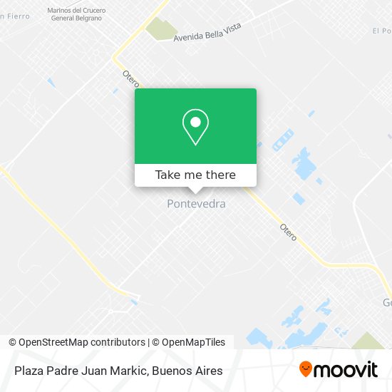 Plaza Padre Juan Markic map