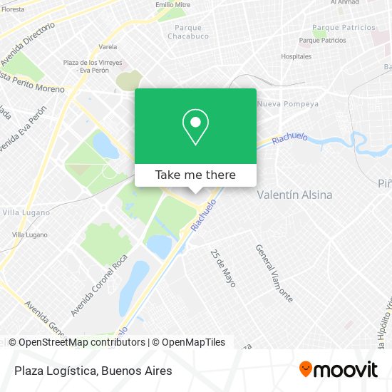 Plaza Logística map