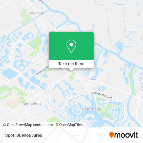 Spot map