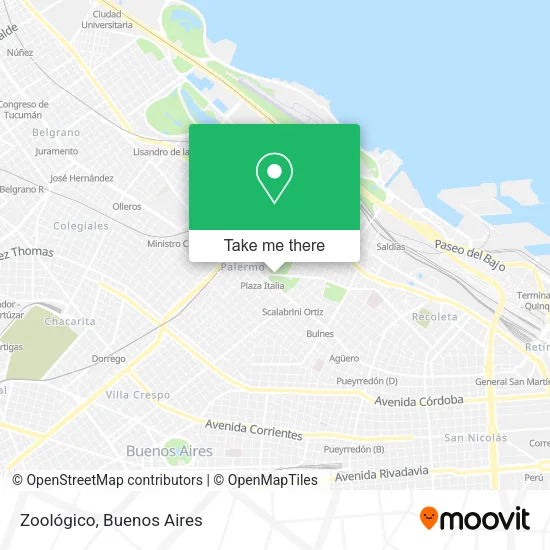 Zoológico map