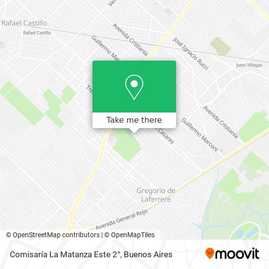 Comisaría La Matanza Este 2° map