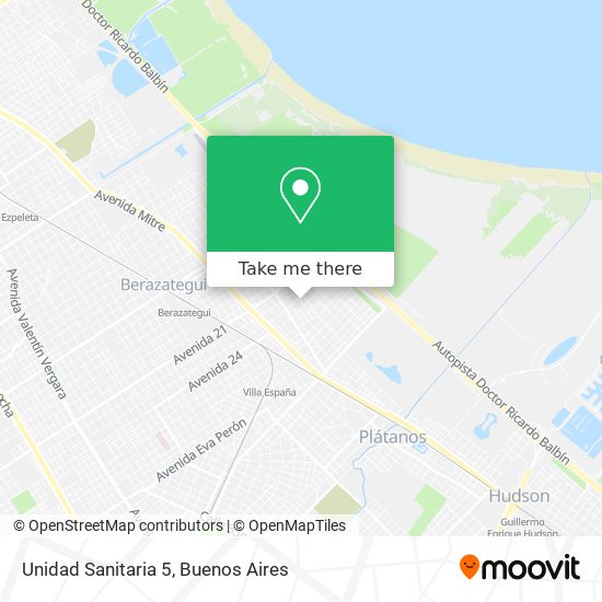 Mapa de Unidad Sanitaria 5