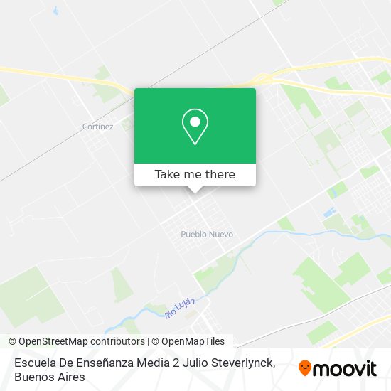 Escuela De Enseñanza Media 2 Julio Steverlynck map