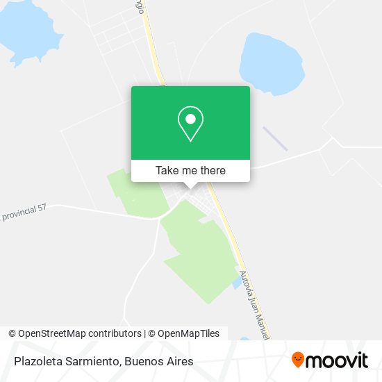 Plazoleta Sarmiento map