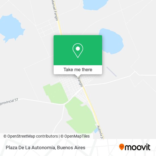 Mapa de Plaza De La Autonomía