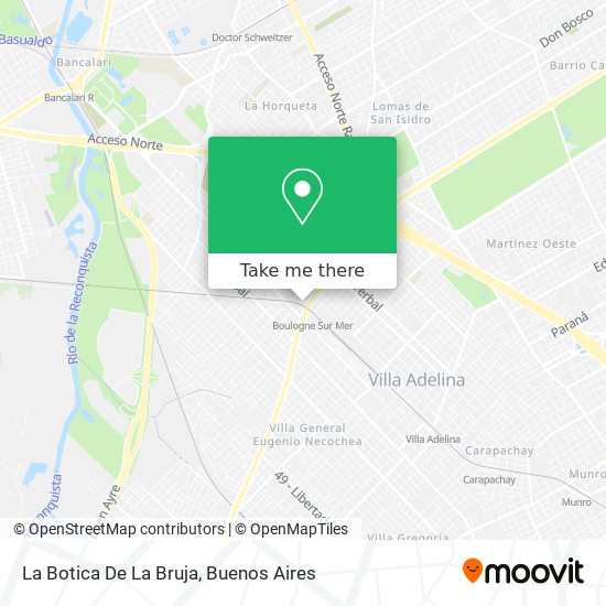 Mapa de La Botica De La Bruja