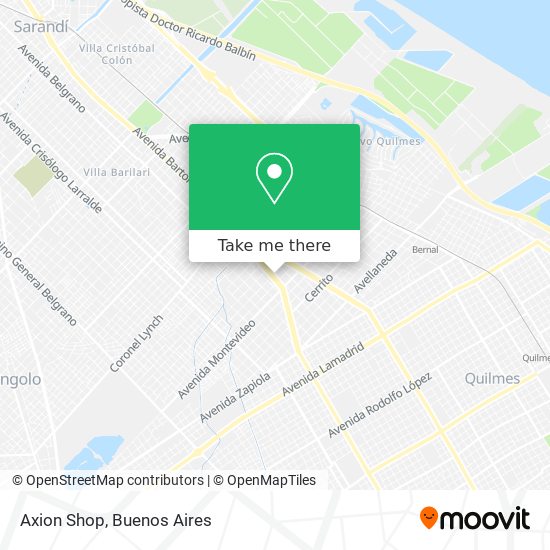 Mapa de Axion Shop