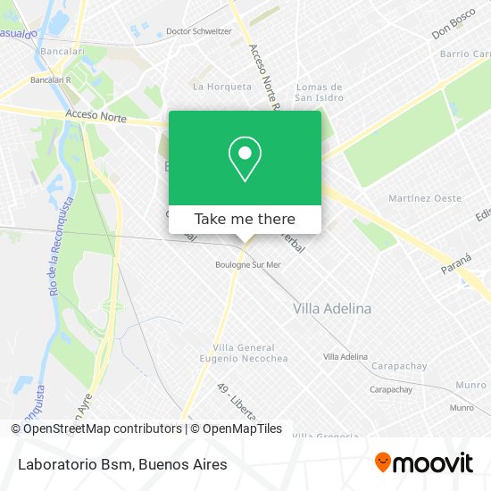 Mapa de Laboratorio Bsm