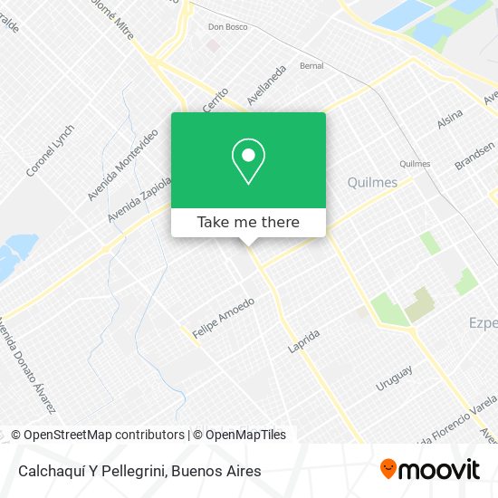 Calchaquí Y Pellegrini map