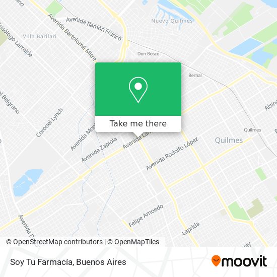 Soy Tu Farmacía map