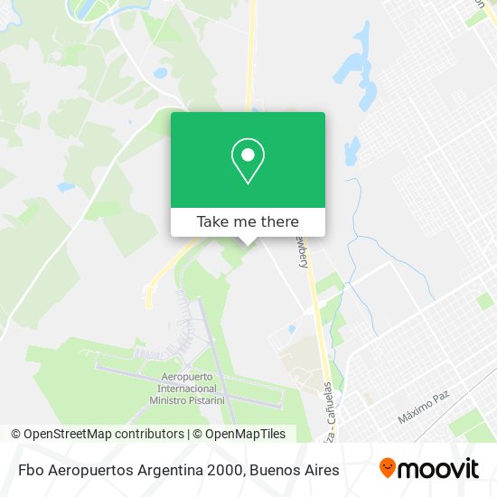 Fbo Aeropuertos Argentina 2000 map
