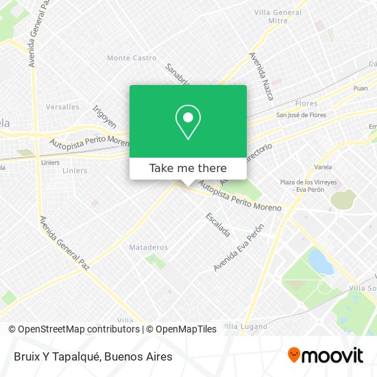 Bruix Y Tapalqué map