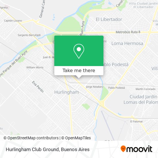 Mapa de Hurlingham Club Ground