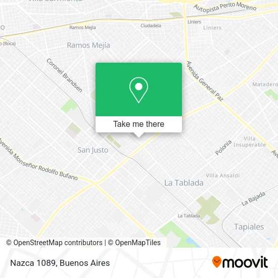 Mapa de Nazca 1089