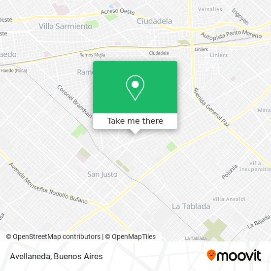 Avellaneda map