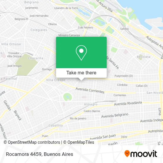 Rocamora 4459 map