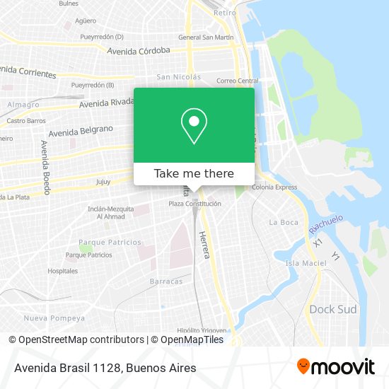 Mapa de Avenida Brasil 1128
