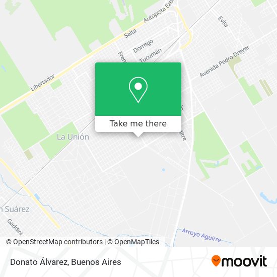 Donato Álvarez map