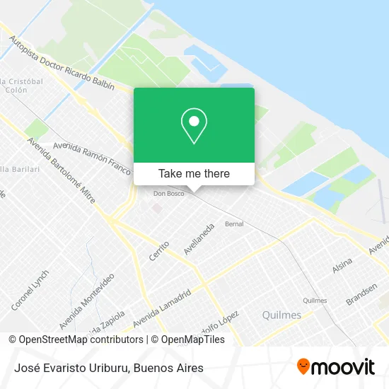 Mapa de José Evaristo Uriburu