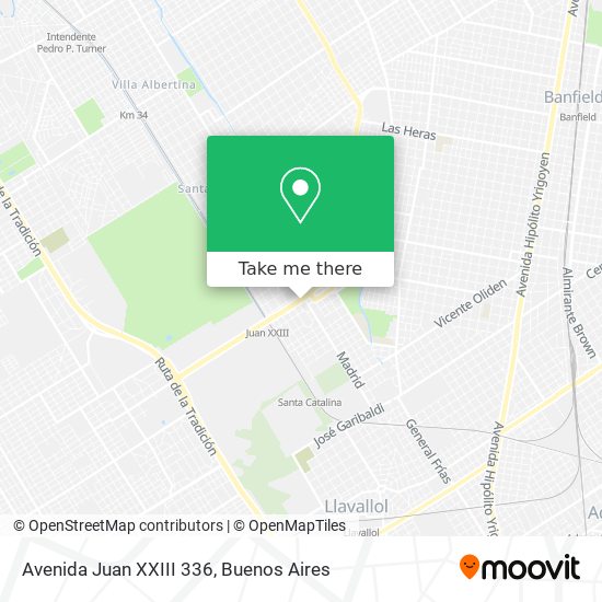 Avenida Juan XXIII 336 map