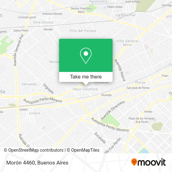 Mapa de Morón 4460