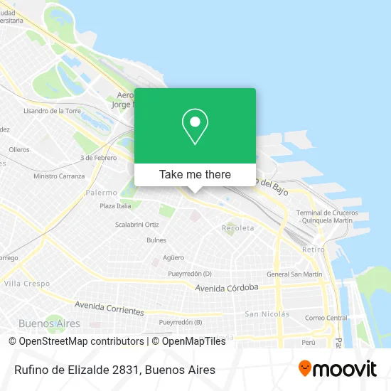 Rufino de Elizalde 2831 map