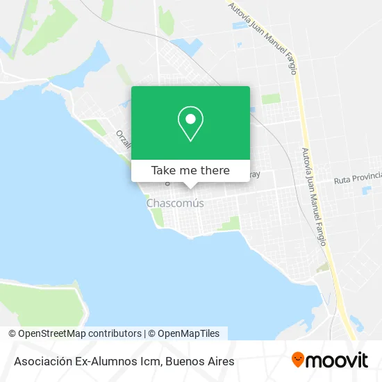 Mapa de Asociación Ex-Alumnos Icm