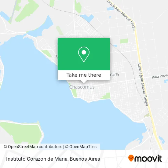 Mapa de Instituto Corazon de Maria