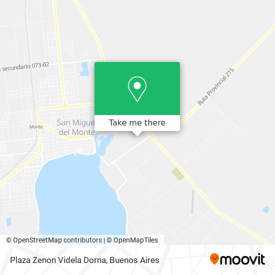 Plaza Zenon Videla Dorna map