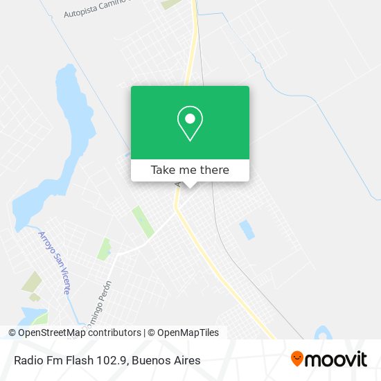 Radio Fm Flash 102.9 map