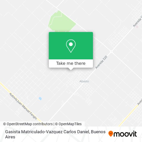 Gasista Matriculado-Vazquez Carlos Daniel map