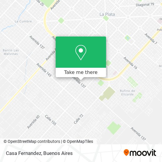 Mapa de Casa Fernandez
