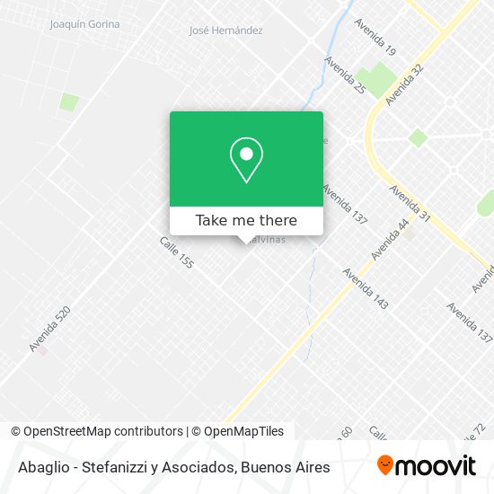 Abaglio - Stefanizzi y Asociados map