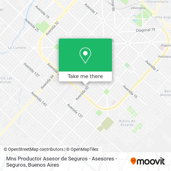 Mns Productor Asesor de Seguros - Asesores - Seguros map