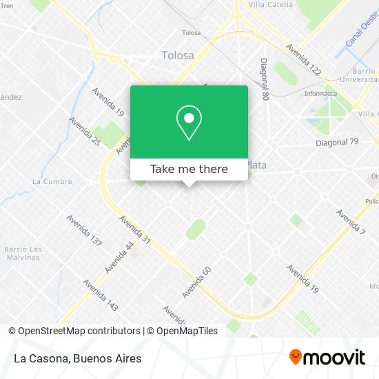 Mapa de La Casona