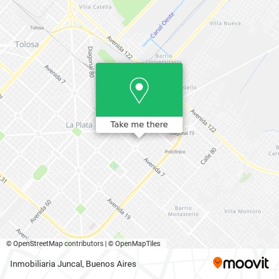 Mapa de Inmobiliaria Juncal