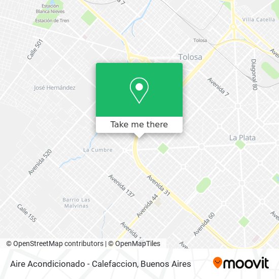 Aire Acondicionado - Calefaccion map