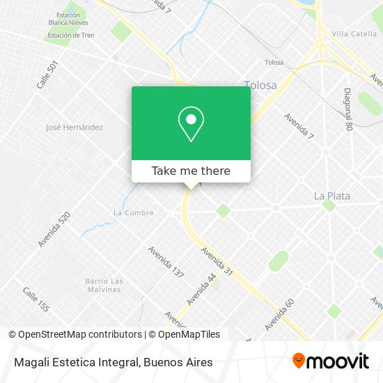 Magali Estetica Integral map