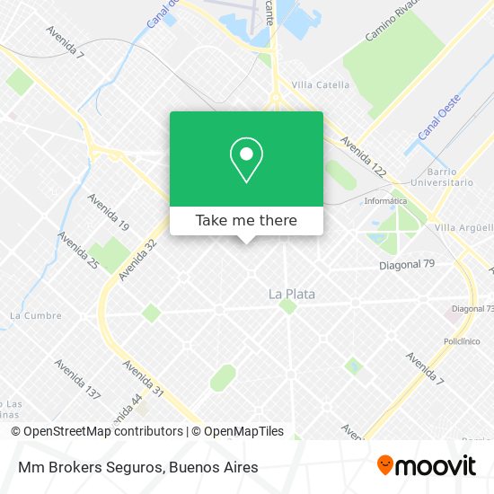 Mapa de Mm Brokers Seguros