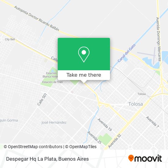 Despegar Hq La Plata map