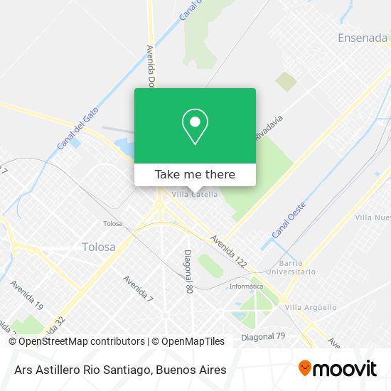 Ars Astillero Rio Santiago map