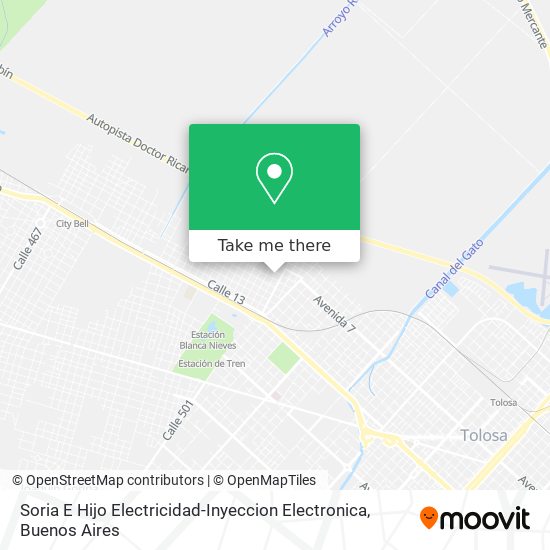 Mapa de Soria E Hijo Electricidad-Inyeccion Electronica