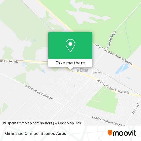 Mapa de Gimnasio Olimpo