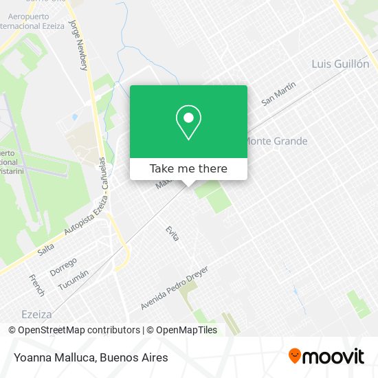 Mapa de Yoanna Malluca
