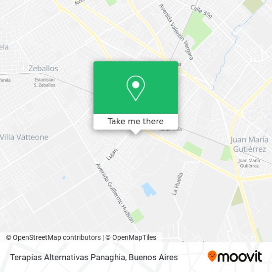 Terapias Alternativas Panaghia map