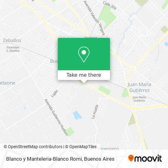 Mapa de Blanco y Manteleria-Blanco Romi