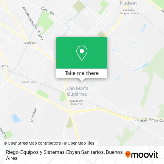 Riego-Equipos y Sistemas-Ebyan Sanitarios map