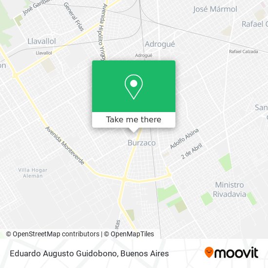Eduardo Augusto Guidobono map