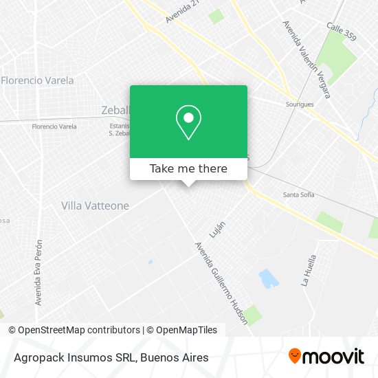 Agropack Insumos SRL map