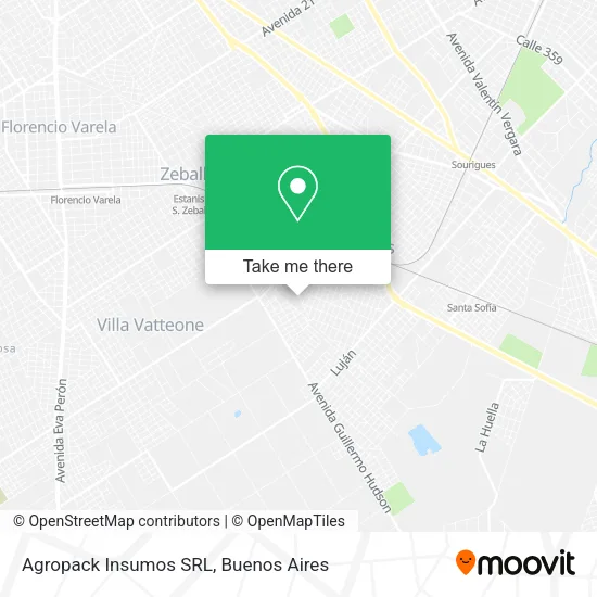 Agropack Insumos SRL map
